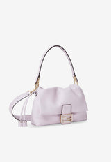 Fendi Medium Mamma Baguette Leather Shoulder Bag Purple 8BR833AQ0DF1BZE_ANEMONE OS_60007731