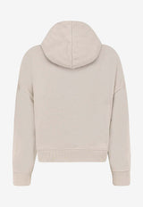 Entire Studios Zip-Up Hooded Sweatshirt Beige ESSS26HO030120073_Beige_58116810