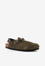 Birkenstock Tokio Suede Clogs Thyme 1030665THYME_Thyme_54417973