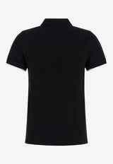 Moncler Logo Patch Polo T-shirt Black L10938A0000484720999_Black_53817886