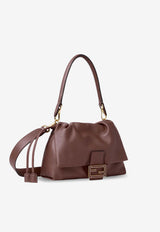 Fendi Medium Mamma Baguette Leather Shoulder Bag Brown 8BR833AQ0DF1PPM_MOGANO OS_60007734