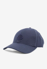 Moncler Logo Patch Baseball Cap Navy L10933B000380U082776_Blue_53817890