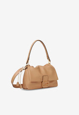 Fendi Medium Mamma Baguette Leather Shoulder Bag Beige 8BR833AQ0DF19P8_CAPPUCCINO OS_60007737