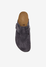 Birkenstock Boston Suede Mules Gray 1031678CHARCOAL_CHARCOAL_54417995