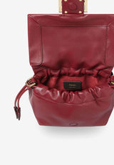 Fendi Small Mamma Baguette Leather Shoulder Bag Red 8BS105ABVEF0YPU_RSO SCURO_60007738
