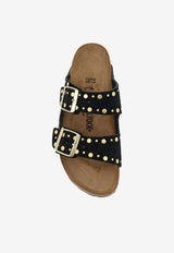 Birkenstock Arizona Rivet Suede Sandals Black 1030348BLACK_Black_54418001