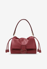 Fendi Medium Mamma Baguette Leather Shoulder Bag Red 8BR833AQ0DF0YPU_RSO SCURO_60007739