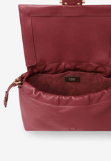 Fendi Medium Mamma Baguette Leather Shoulder Bag Red 8BR833AQ0DF0YPU_RSO SCURO_60007739