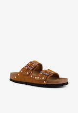 Birkenstock Arizona Rivet Suede Sandals Brown 1031731MINK_Brown_54418009