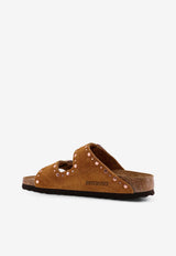 Birkenstock Arizona Rivet Suede Sandals Brown 1031731MINK_Brown_54418009