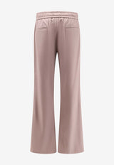 Dolce & Gabbana Drawstring Track Wool Pants Pink GP1A3THU2BNM0955_MARRONE 7_40005304