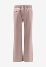 Dolce & Gabbana Drawstring Track Wool Pants Pink GP1A3THU2BNM0955_MARRONE 7_40005304