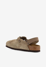 Birkenstock Tokio Suede Clogs Taupe 1028323TAUPE_Beige_54418027