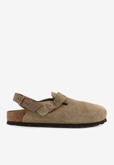 Birkenstock Tokio Suede Clogs Taupe 1028323TAUPE_Beige_54418027