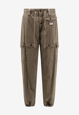 Dolce & Gabbana Buttoned Cargo Pants Olive GP1F8THUMV1V0688_VERDE OLIVA SCURO_40005337