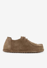 Birkenstock Utti Suede Lace-Up Shoes Taupe 1027274TAUPE_Beige_54418046