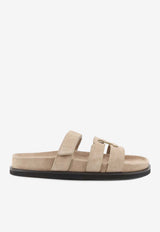 Tory Burch Ines Suede Flat Sandals Beige 163481256_Avola_40005271