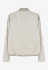 Moncler Hemmoor Jacket with Detachable Vest Ivory L10911A00108597YW20F_Ivory_56803179