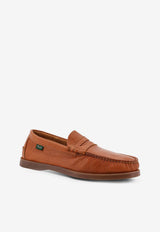 Paraboot  Coraux Leather Penny Loafers Brown 093658MIELCERFWHISKY_MIEL_60024707