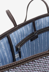 Tory Burch Racer Coated Canvas Tote Bag Multicolor 178726400_Blue_40005394
