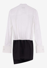The Attico Mini Shirt Dress White 260WCA00461MIX067AA020_White_54017461