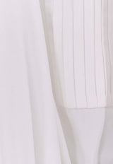 The Attico Mini Shirt Dress White 260WCA00461MIX067AA020_White_54017461