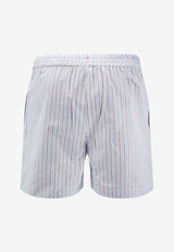 The Attico Striped Mini Shorts Light Blue 260WCQ00002CCC127AA264_LIGHT BLUE WHITE_54017470