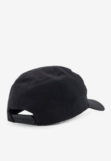 Rick Owens DRKSHDW Logo-Embroidered Baseball Cap Black  DA01F4478TEEM80908_BLACK PEARL_54407858