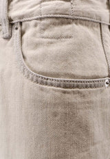 Rick Owens DRKSHDW Straight-Leg Washed Jeans White DU01F4351DMW51_MILK WASH_54407860