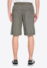 Dolce & Gabbana Drawstring Bermuda Shorts Green GP1F9T-FU5YP-N0755