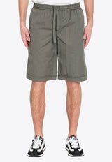 Dolce & Gabbana Drawstring Bermuda Shorts Green GP1F9T-FU5YP-N0755
