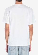 AMI PARIS Ami De Coeur T-shirt White HTS346-724-100