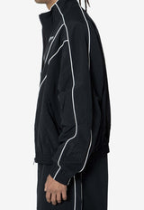 Willy Chavarria Bad Boy Track Jacket Black WCJKT0068--001