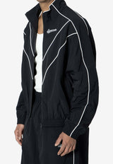 Willy Chavarria Bad Boy Track Jacket Black WCJKT0068--001