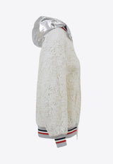 Moncler Gamme Rouge Macramé Jacket White 46192/80-64069-002
