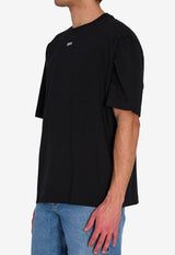Off-White 3D Arrow Spray T-shirt Black OMAA120S26-JER00I-0001