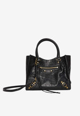 Balenciaga Mini Le City Tote Bag Black 852608-210F6-1000