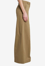 TheLatest Alma High-Rise Wide-Leg Pants Beige 3101T0176-ABTP-T0031