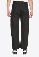 Lemaire Twisted Belted Pants Black PA326-LD1055-BK999