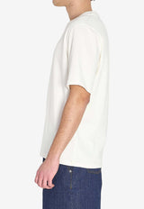 AMI PARIS Ami De Coeur Oversized T-shirt White UTS357-726-136