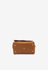 Zanellato Baby Postina Suede Handbag Brown 070790B-2270000-Z0248
