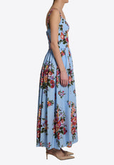 Dolce & Gabbana Floral Print Maxi Dress Multicolor F6TTHT-HS5UU-HC5ZO
