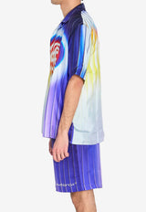 Casablanca Shockweave Printed Bowling Shirt Multicolor SS26SH003--07
