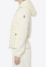 Moncler Grenoble Zip-Up Padded Cardigan Jacket White L10988G00003-89BC9-031