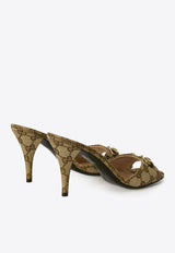Gucci Morsetto 85 GG Supreme Mules Beige 853671-KY980-9744