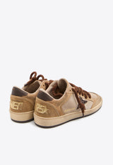 Golden Goose DB Ball-Star Suede Sneakers Beige GWF01034-F008067-15400