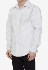 Maison Margiela Snap-Buttoned Shirt White S50DT0007-S30857-961
