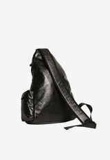 Balenciaga Asymmetric Explorer Backpack Black 853255-1VG7X-1090