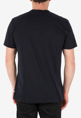 James Perse Basic Crewneck T-shirt Blue MKJ3360--DEE