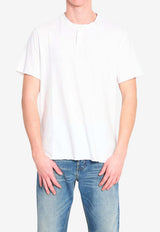 James Perse Slub Jersey T-shirt White MJD3783--WHT